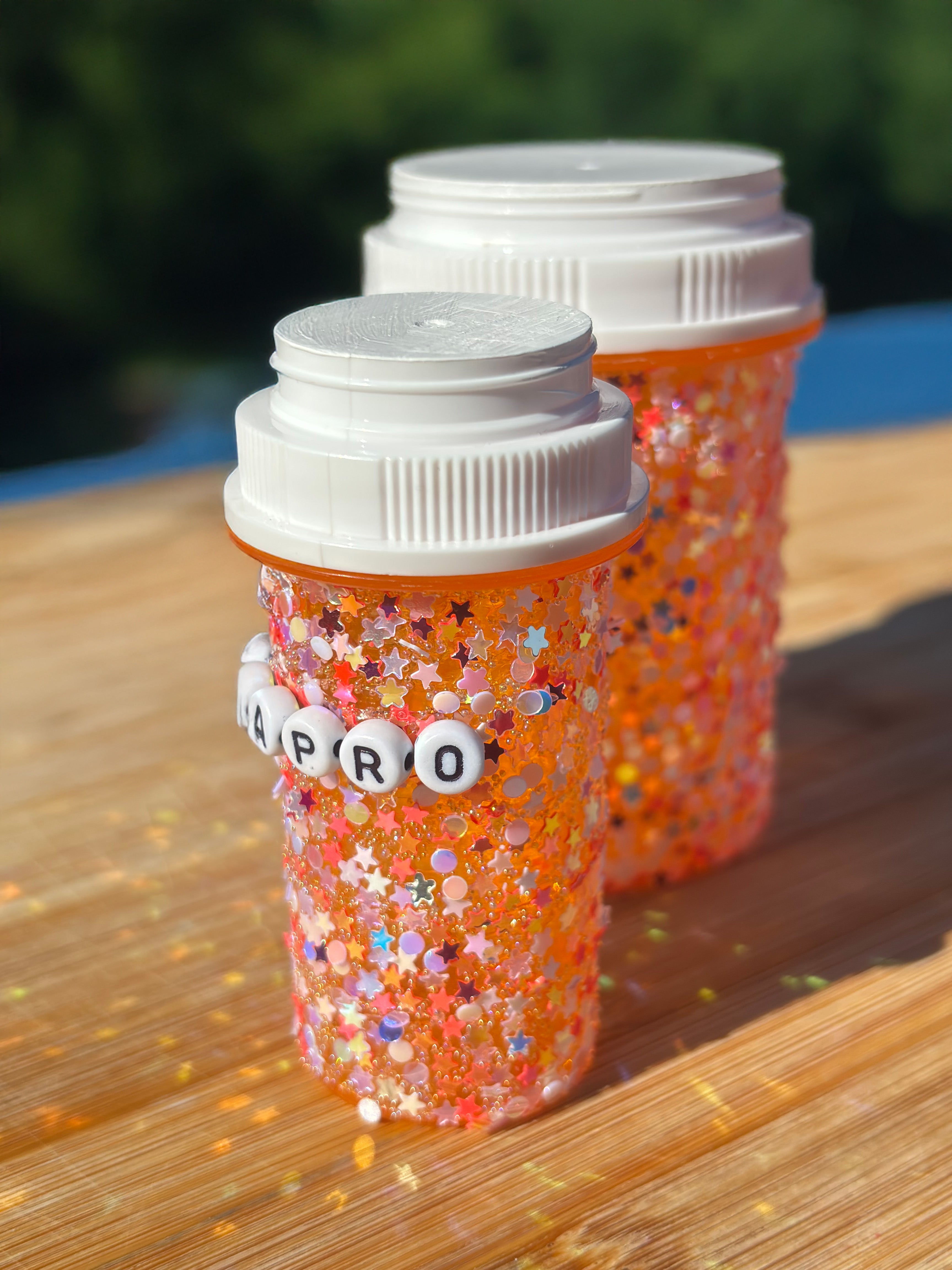 Custom Charm Pill Bottle
