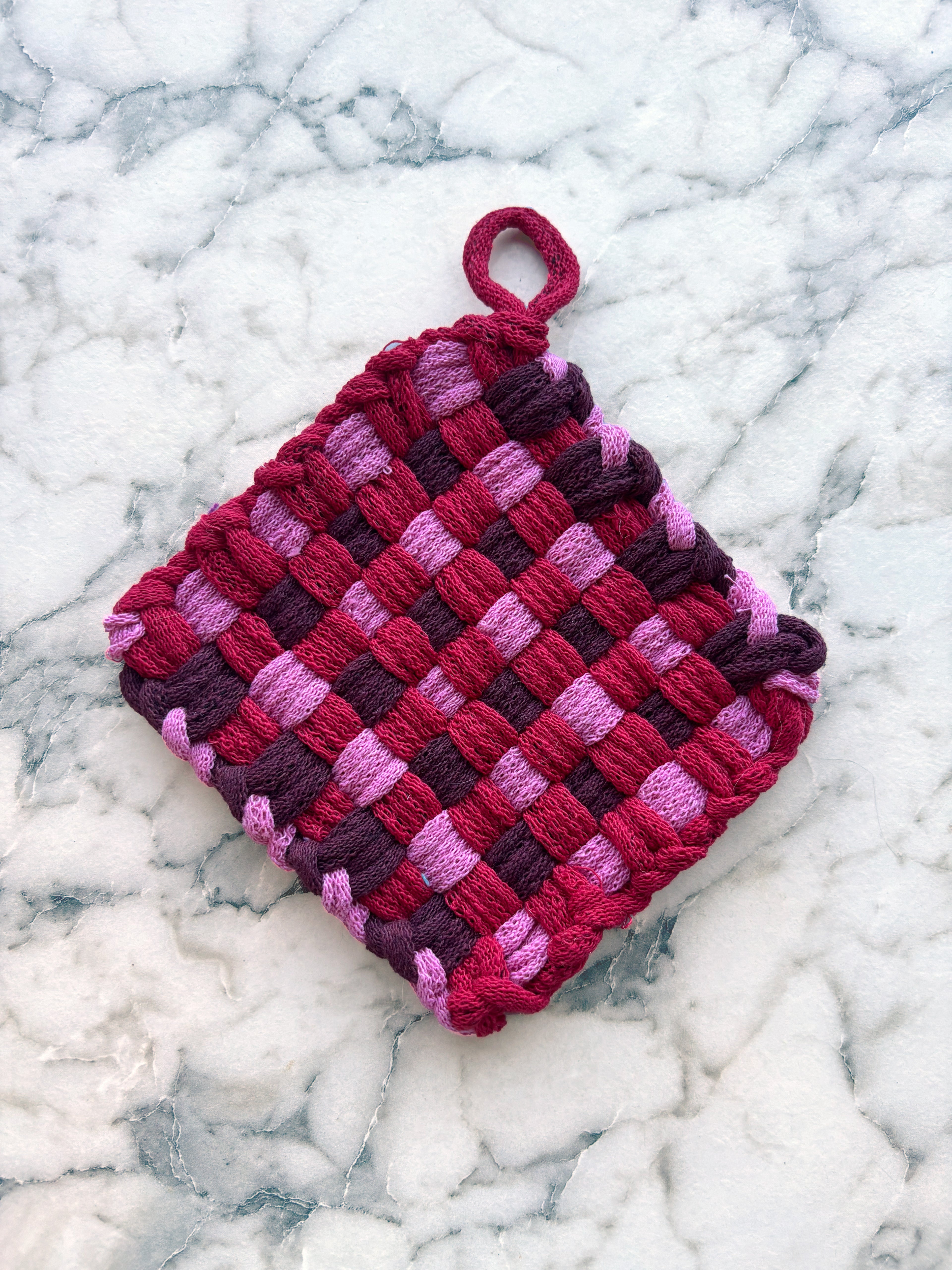Handwoven Cotton Potholder